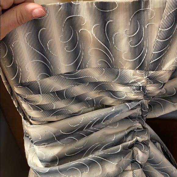 BCBGMAXAZARIA Formal tea cup length gown - Picture 3 of 5